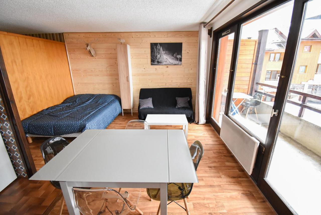 Le Relai S34 - Grand Et Lumineux Studio Avec Coin Montagne 4-6 Pers Avec Wifi, 50M Des Pistes, Grand Balcon Expose Sud, Draps Non Compris Saint-Jean-dʼAulps Exterior foto